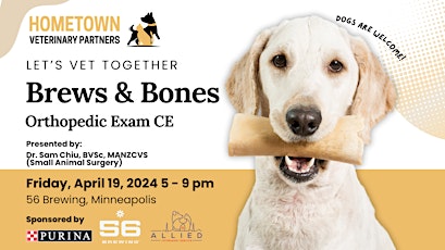 Let's Vet Together, Orthopedic Exam Event for Veterinarians