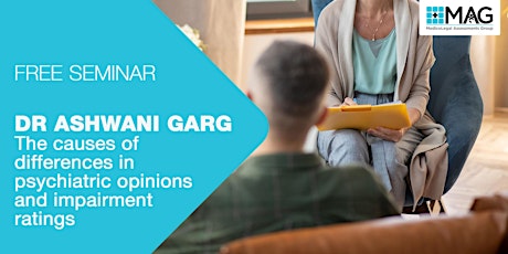 Dr.Ashwani Garg: Psychiatric Opinions and Impairment Ratings