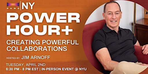 Imagen principal de PANO NYC Power Hour: Creating Powerful Collaborations