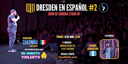 Dresden en Español #2 - El show de comedia stand-up en tu idioma  primärbild