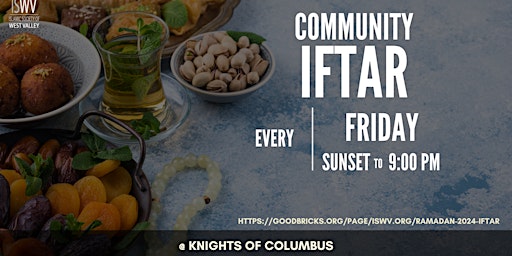 Imagem principal de ISWV: Ramadan Community Iftar