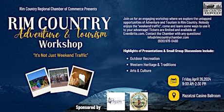 Rim Country Adventure & Tourism Workshop