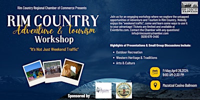 Primaire afbeelding van Rim Country Adventure & Tourism Workshop