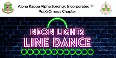Primaire afbeelding van Neon Lights Line Dance Fundraiser