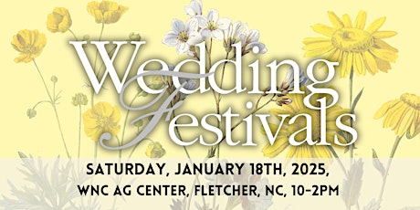 WNC Jan 18th, 2025 Wedding Festival