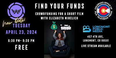 Imagem principal do evento FInd Your Funds: Crowdfunding for A Short Film
