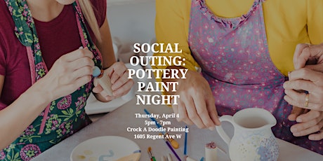 Social Outing: Pottery Paint Night