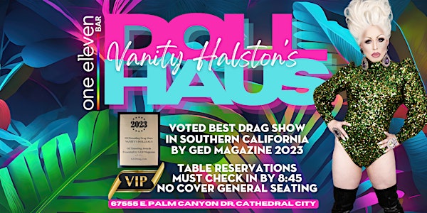 VIP Tables for Vanity's DollHaus