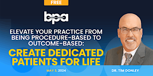 Primaire afbeelding van Master Class with Dr. Tim Donley| May 3, 2024