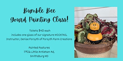 Imagem principal de Painted Pastures Bumble Bee Gourd  Class