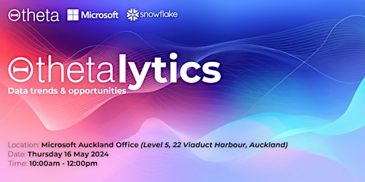 Imagem principal de Thetalytics: Data trends & opportunities with Theta, Microsoft & Snowflake