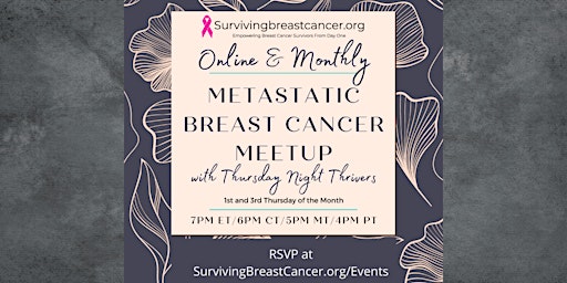 Imagem principal de Metastatic Breast Cancer Support Group