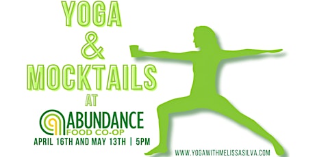 Image principale de May Yoga and Mocktails at Abundance Food Co-op