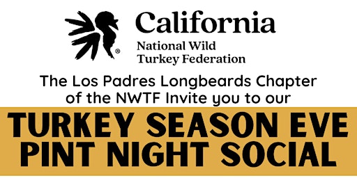 NWTF x Sheep's Head Outfitters: Turkey Season Eve Pint Night Social primary image