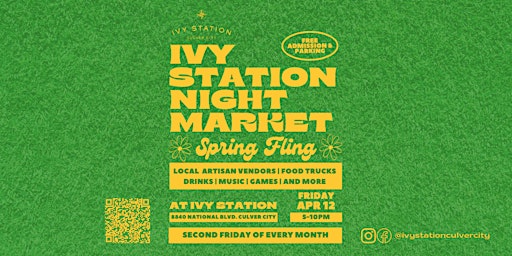 Imagem principal do evento Ivy Station Night Market Spring Fling