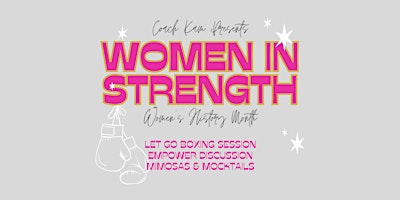 Women In Strength with Coach Kam primary image