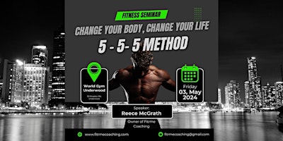 Imagem principal de Fitrme Coaching Seminar; 5 - 5 - 5 Method