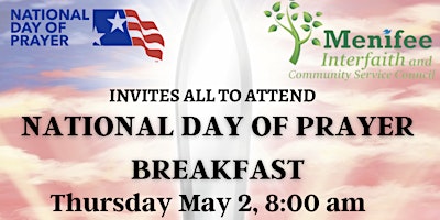 Imagem principal do evento National Day of Prayer Breakfast
