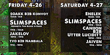 SLIMSPACES PRESENTS : MOTHER CHUCKERS TAKEOVER : NIGHT 2