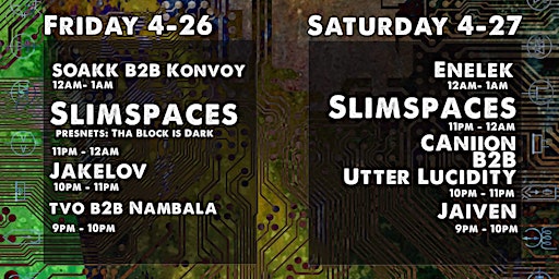 Imagem principal de SLIMSPACES PRESENTS : MOTHER CHUCKERS TAKEOVER : NIGHT 2