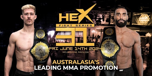 Imagem principal do evento HEX Fight Series 31