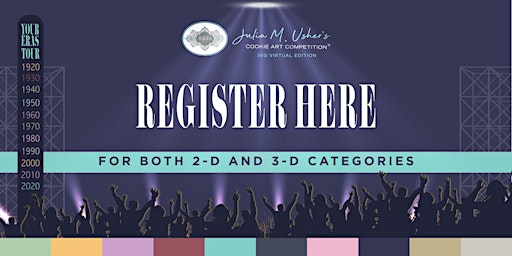 Immagine principale di Registration for Julia M. Usher’s Cookie Art Competition™ 2024 