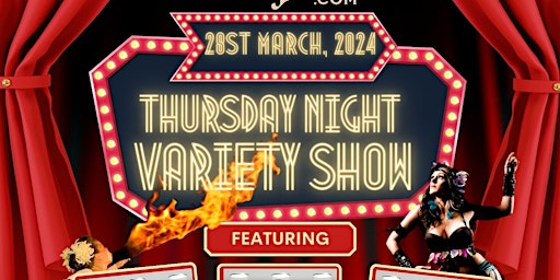 Primaire afbeelding van Copy of Thursday NIght Variety Night