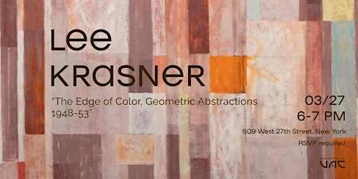 Lee Krasner's exhibition tour at Kasmin primary image