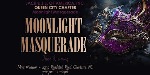 Imagem principal do evento Queen City Jack and Jill Presents Moonlight Masquerade