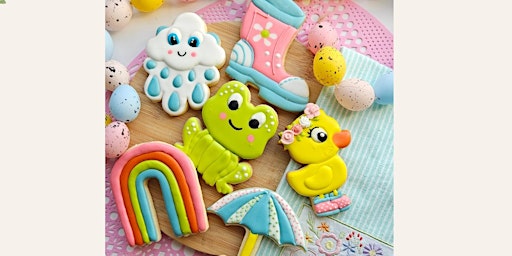 Imagem principal de Rainbows and Raindrops Cookie Decorating Class