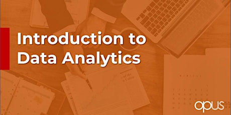Introduction to Data Analytics primary image