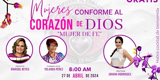 Imagen principal de Mujeres Conforme al Corazón de Dios