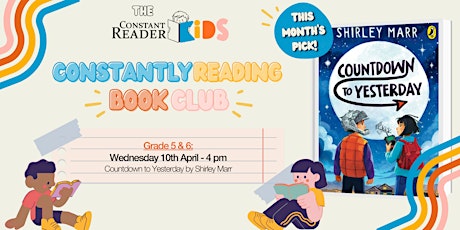 Grade 5&6 KIDS BOOK CLUB - APRIL primary image