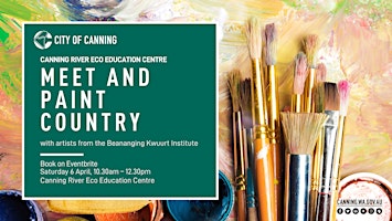 Imagem principal do evento Meet and Paint Country with the Beananging Kwuurt Institute