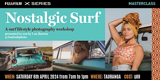 Primaire afbeelding van FUJIFILM Masterclass | "Nostalgic Surf"