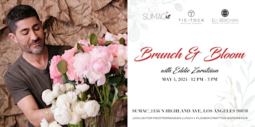 BRUNCH & BLOOM - Mediterranean Lunch and Flower Crafting Experience  primärbild