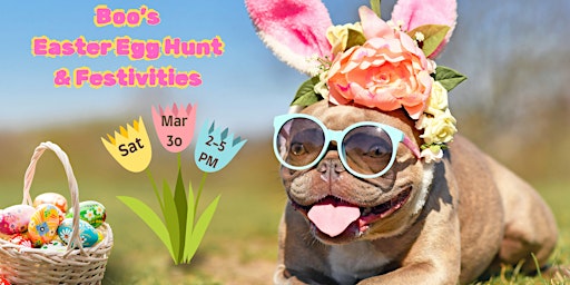 Imagem principal do evento Boo's Easter Egg Hunt & Festivities