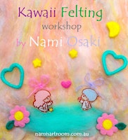 Primaire afbeelding van Kawaii Felting Workshop (activity for youth aged 14 to 24 y.o.)