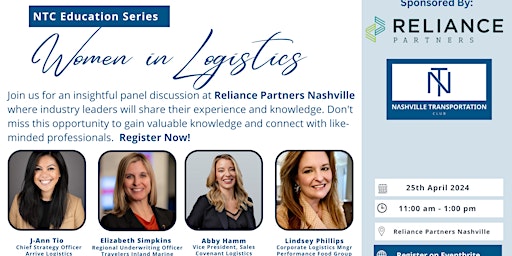 NTC Educational Series: Women in Logistics Panel primary image