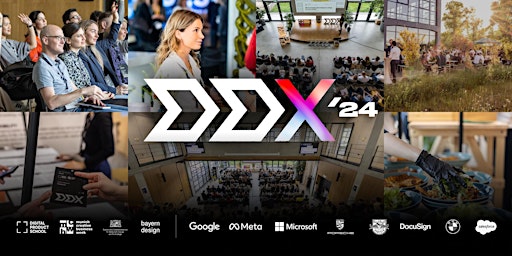 Primaire afbeelding van DDX '24 - Innovation, UX Design, Product - Conference - Munich