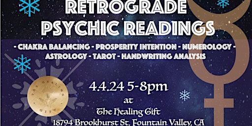 Imagen principal de Retrograde Psychic Readings and Healings