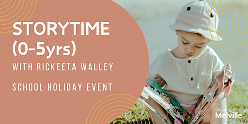 Primaire afbeelding van Storytime with Rickeeta Walley (ages 0 - 5)