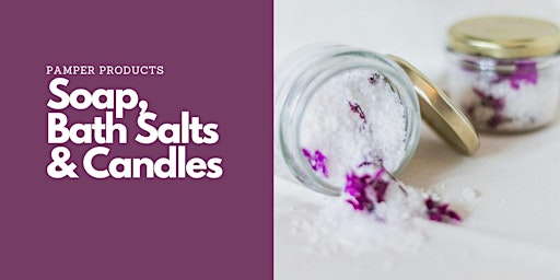 Pamper Products: Soap, Bath Salts & Candles primary image