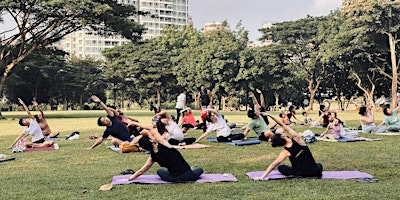Free Outdoor Family Yoga in Bishan Park (May 2024) primary image