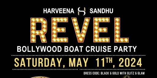 Primaire afbeelding van REVEL BOLLYWOOD BOAT CRUISE PARTY 2024