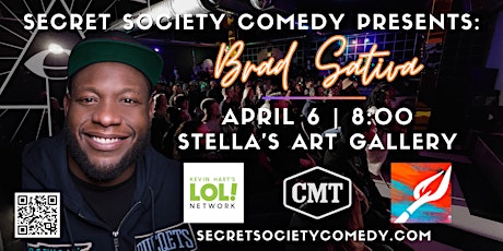 Brad Sativa | Secret Society Comedy @ Stella's Art Gallery