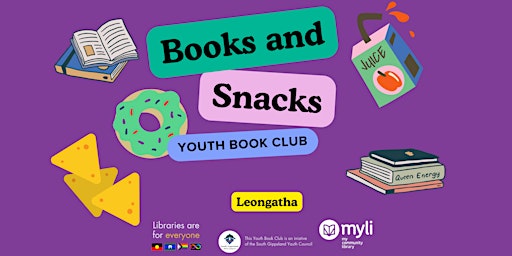 Hauptbild für Books and Snacks @ Leongatha Library-  South Gippsland Youth Book Club