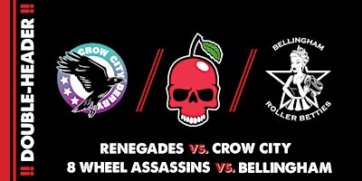 Hauptbild für 4/20: Cherry City Roller Derby vs. Crow City & Bellingham [2-for-1]