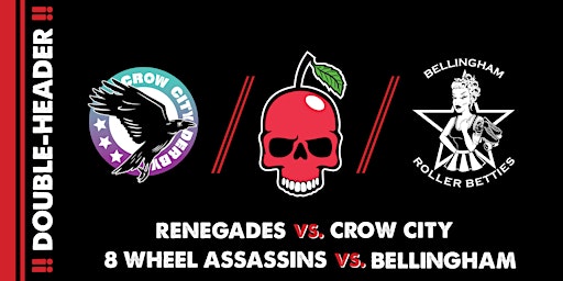 Primaire afbeelding van 4/20: Cherry City Roller Derby vs. Crow City & Bellingham [2-for-1]