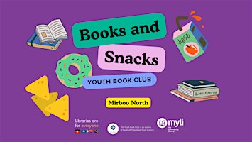 Imagem principal do evento Books and Snacks @ Mirboo North Library-  South Gippsland Youth Book Club